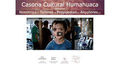 Desktop Screenshot of casonahumahuaca.com.ar